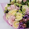 Букет № 429 сиреневый с белыми розами  — фото 10