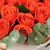 Букет № 550 с розами оранжевого цвета — фото 10