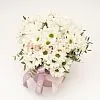 Композиция № 221 в коробке с хризантемой  — фото 10