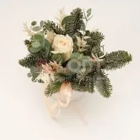 Новогодняя композиция № 40 в коробке  — фото 27