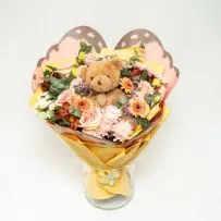 Букет № 539 сборный с хризантемой  — фото 9