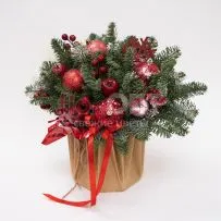 Новогодняя композиция № 59 — фото 3