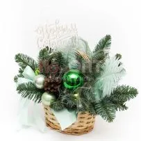 Новогодняя композиция № 47  — фото 8