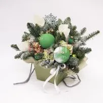 Новогодняя композиция № 58 — фото 5