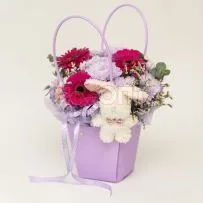 Композиция № 225 в фиолетовой сумочке  — фото 13