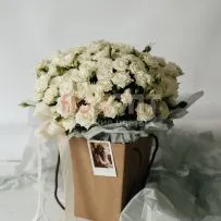 Композиция № 232 в крафтовой сумочке — фото 60