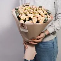 Букет № 547 с кустовой розой  — фото 60