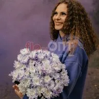 Хризантема крашеная Сиреневая — фото 1