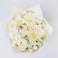 Букет № 18 белый сборный — фото 35