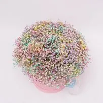 Коробка № 177 с цветной гипсофилой  — фото 75