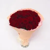 Букет № 450 с красными розами  — фото 59