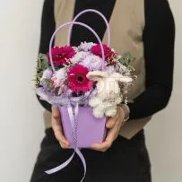 Композиция № 225 в фиолетовой сумочке  — фото 6