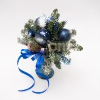 Новогодняя композиция № 52 — фото 72