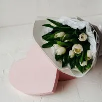 Букет № 557 из 15 тюльпанов селект  — фото 32