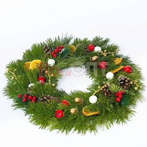 Новогодний венок № 1 — фото 3