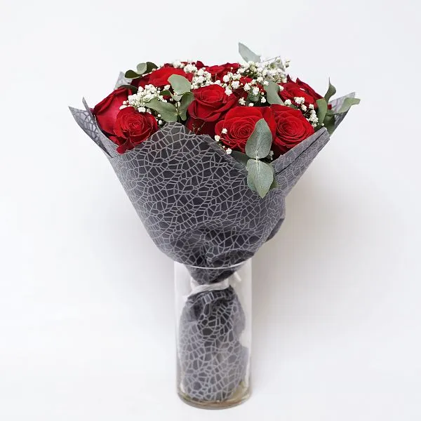 Букет № 562 из 15 красных роз  — фото 4