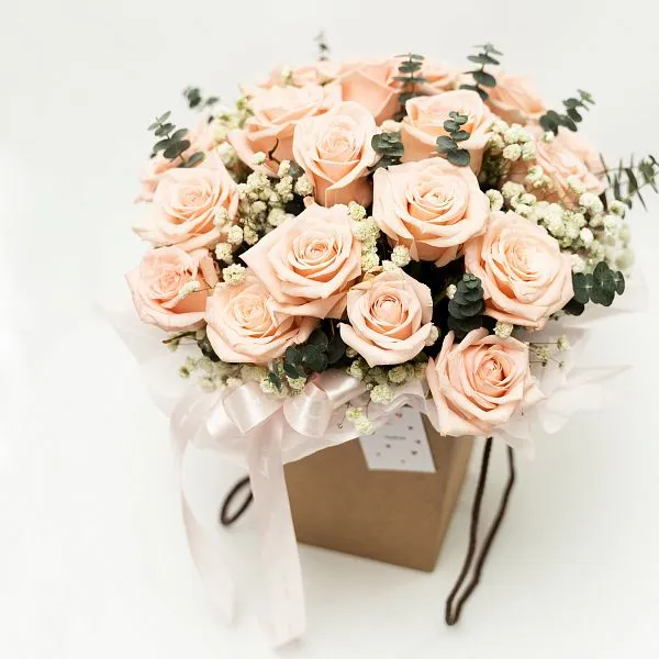 Композиция № 234 в крафтовой сумочке  — фото 4