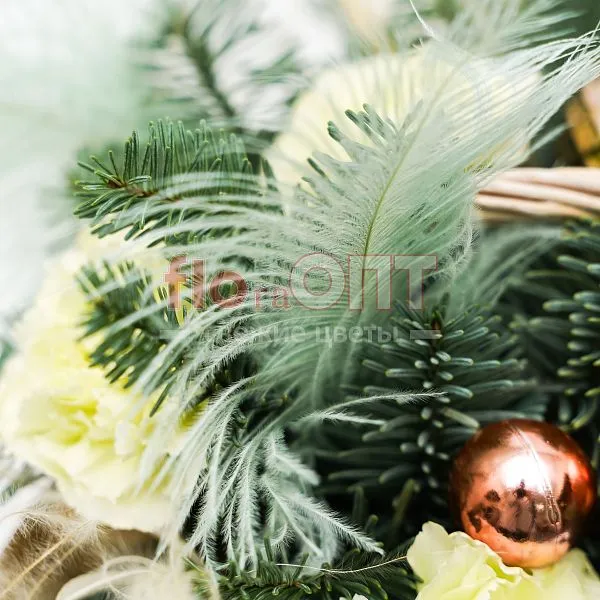 Новогодняя композиция № 46  — фото 5