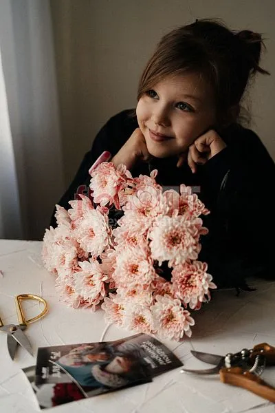 Хризантема крашеная Красная — фото 1