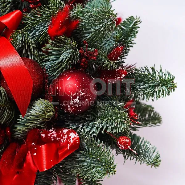 Новогодняя композиция № 28  — фото 4