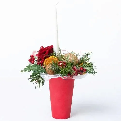 Новогодний стаканчик № 6 — фото 4