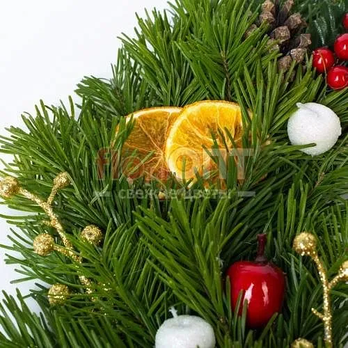 Новогодний венок № 1 — фото 5