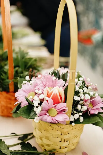 Композиция в корзине — фото 1
