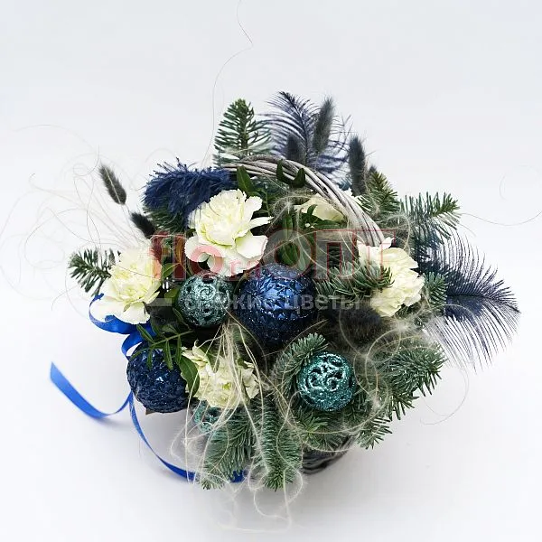 Новогодняя композиция № 45 — фото 3