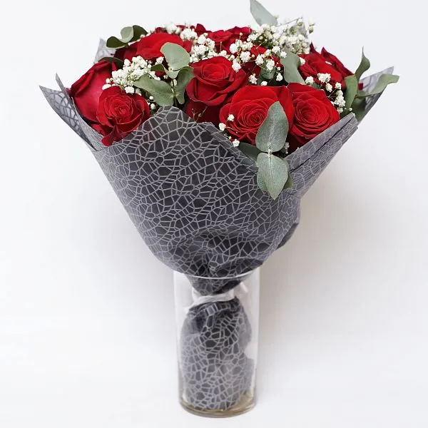 Букет № 562 из 15 красных роз  — фото 5