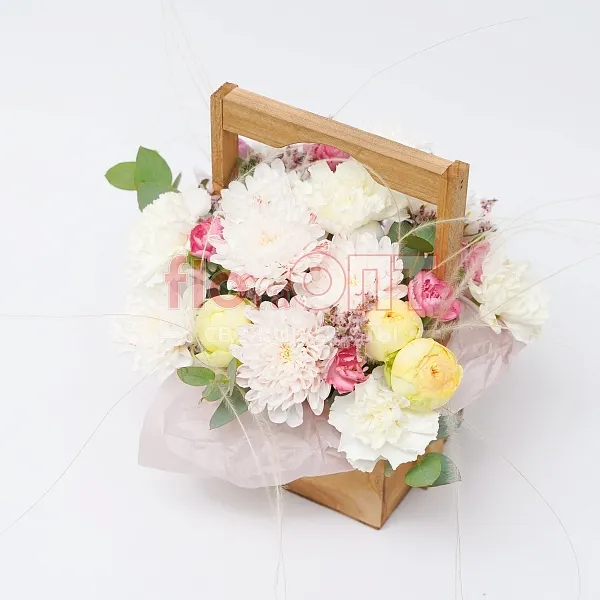 Композиция № 41 с хризантемой  — фото 3