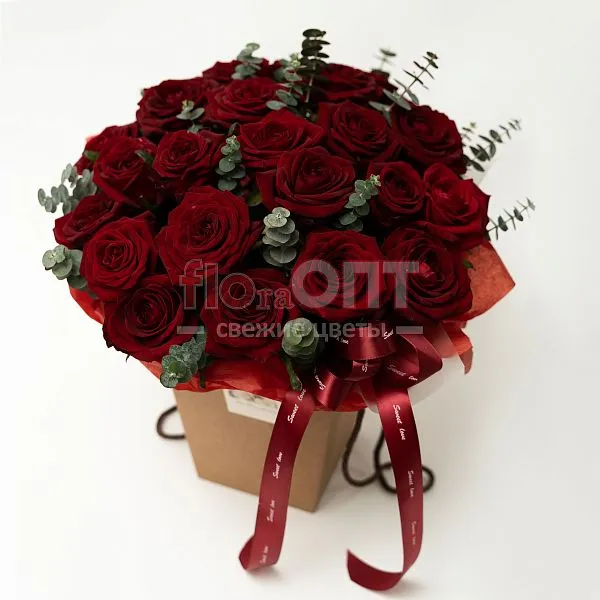 Композиция № 231 в крафтовой сумочке — фото 3