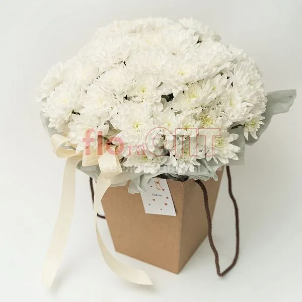 Композиция № 230 в крафтовой сумочке — фото 2