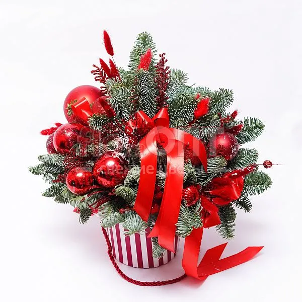 Новогодняя композиция № 28  — фото 3