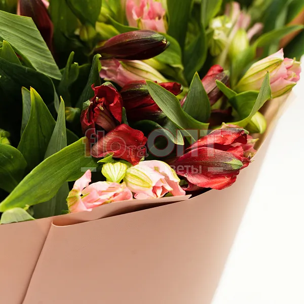 Букет № 536 с альстромерией  — фото 4