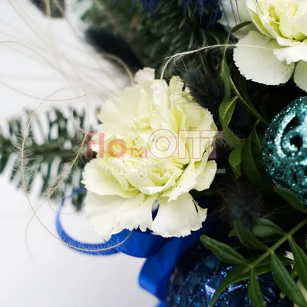 Новогодняя композиция № 45 — фото 5