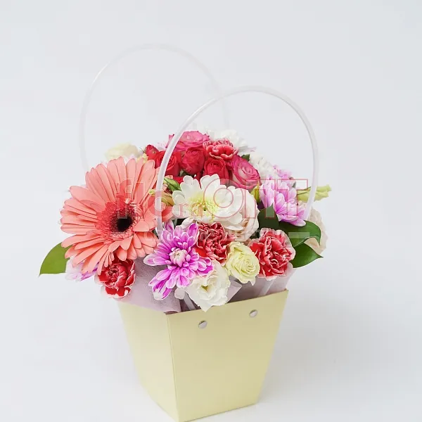 Композиция № 182 сборная с герберой  — фото 5