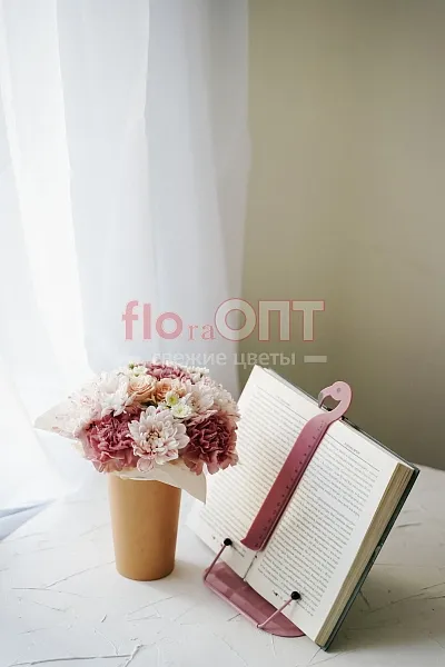 Цветочный стаканчик № 155 розовый  — фото 4