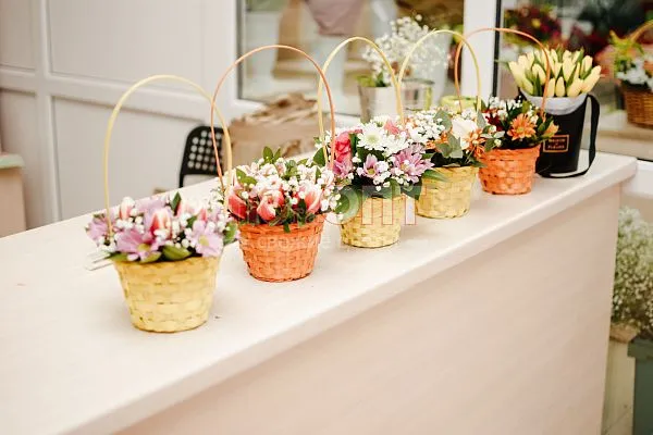 Композиция в корзине — фото 4